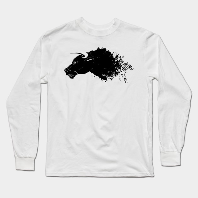 Bull Long Sleeve T-Shirt by peace and love